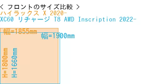 #ハイラックス X 2020- + XC60 リチャージ T8 AWD Inscription 2022-